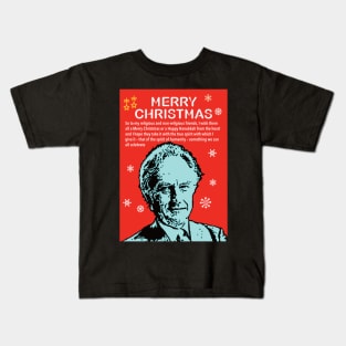 Richard Dawkins Atheist Christmas Kids T-Shirt